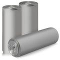 4 Gallon/60pcs Small Garbage BagsStrong Trash BagsSmall Trash Bags for Office Home BedroomTrash can LinerSilver