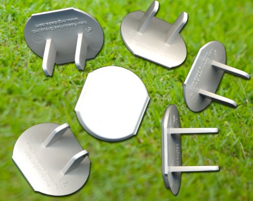 12 Pack Electrical Outlet Safety Caps Child Protection and Draft Stoppers